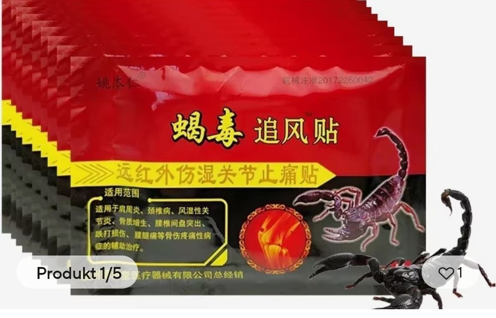 Plastry przeciwbólowe rozgrzewające