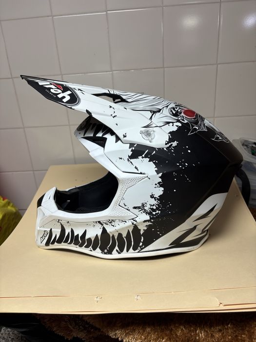 Capacete motocross enduro cross airoh moto mota