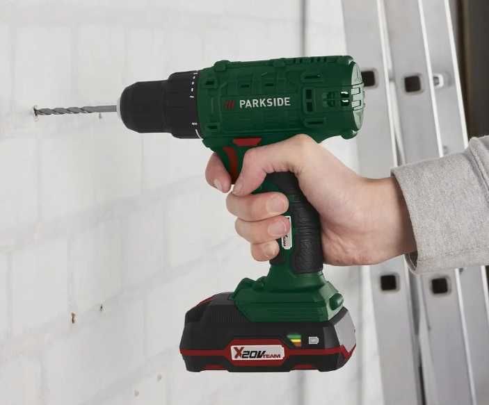 Шурупокрут акумуляторний Parkside 20V шурупокрут акумуляторний