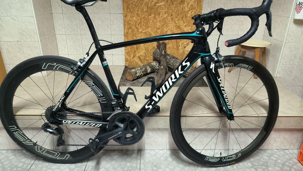 Bicicleta specialized tarmac s works bora team ultrega di2
