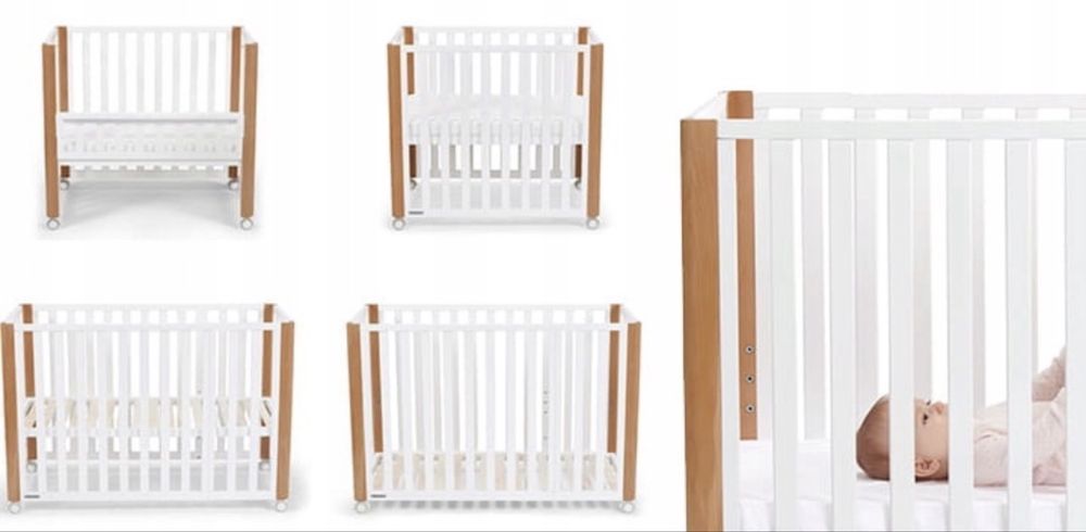 łóżeczko drewniane KOYA Kinderkraft