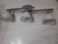 Lampa sufitowa trzy klosze
