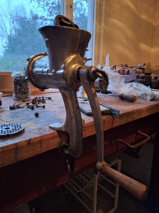 Stół warsztatowy drewniany solidny