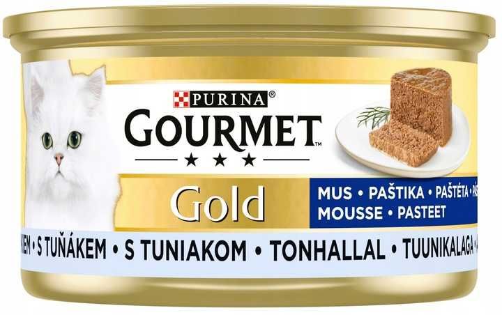 Purina Gourmet Gold Mus z Tuńczykiem dla kota 12x 85g