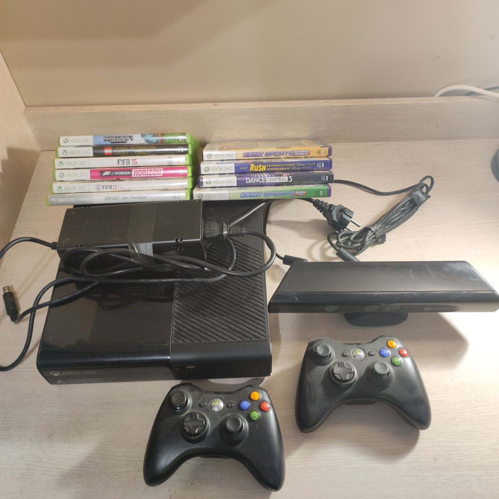 Xbox 360 | KINECT | 2 PADY | +gry