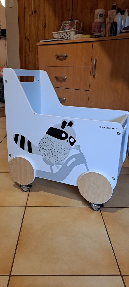 Skrzynia pojemnik na zabawki Kinderkraft Racoon