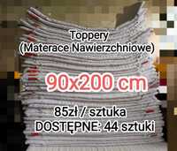 Materac Nawierzchniowy Nakładka na Materac 90x200 Toppery Topper 90/2