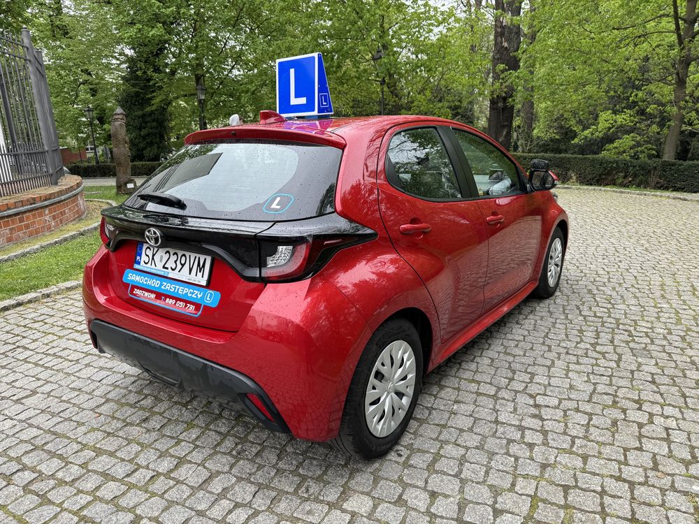 Samochód zastępczy „L” Toyota Yaris z LPG! NAUKA JAZDY bezpłatnie z OC