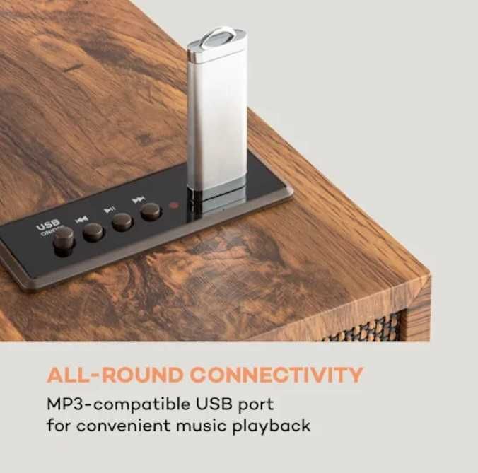 Gramofon Pionowy retro Verticalo SE Auna    G-150