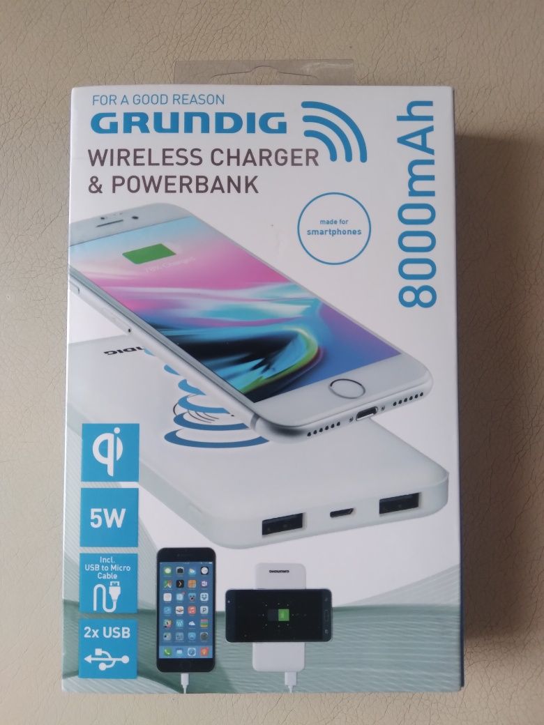 Grundig  PowerBank беспроводной