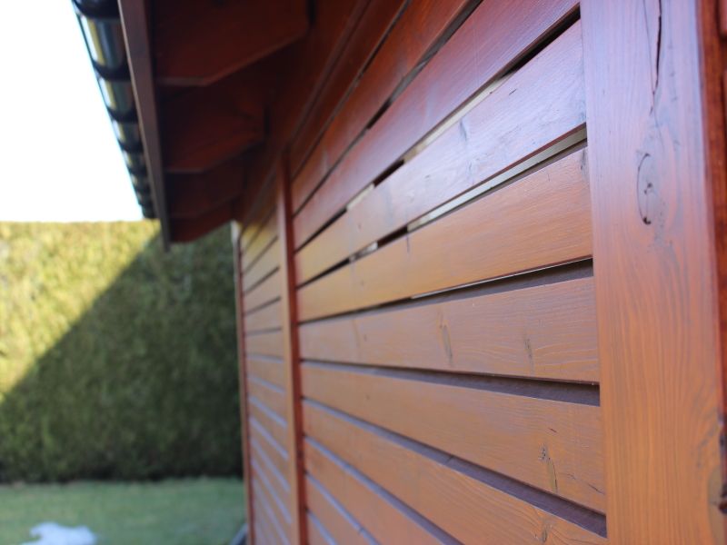 Deska elewacyjna profil RHOMBUS 28x68mm. Mikołów, śląskie.