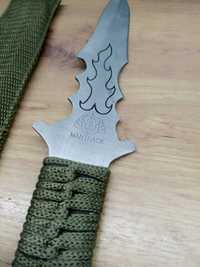 Nowy nóż myśliwski wojskowy Mantrack 28cm USA pokrowiec