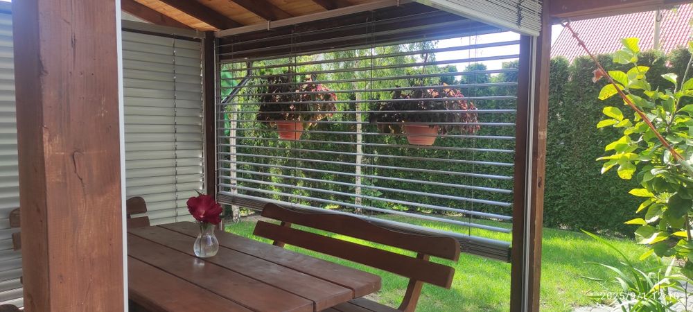 Żaluzje aluminiowe zewnętrzne. 240x280