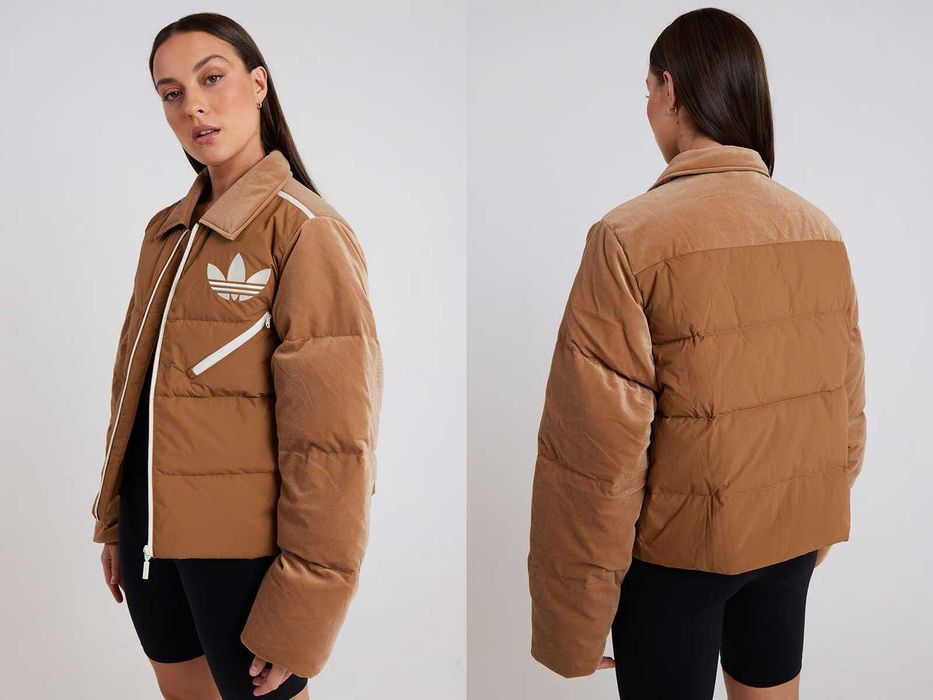 США! Зимові жіночі пуховики Adidas Velvet Puffer IB2028 Оригінал! XS,M