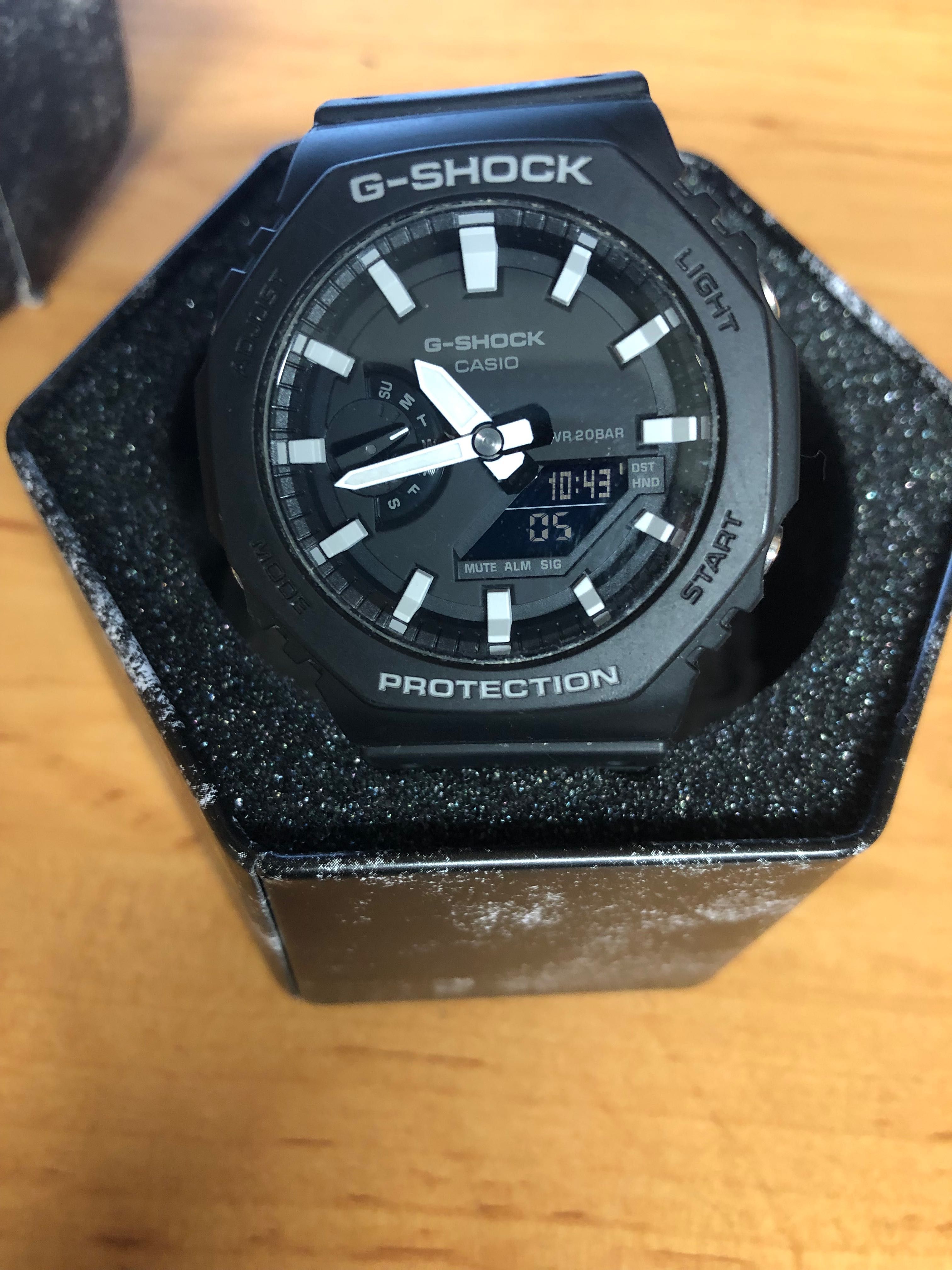 Zegarek Casio G-SHOCK GA-2100-1AER gwarancja