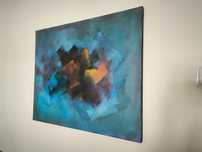 Pintura/ Quadro Acrílico sob tela 65x55
