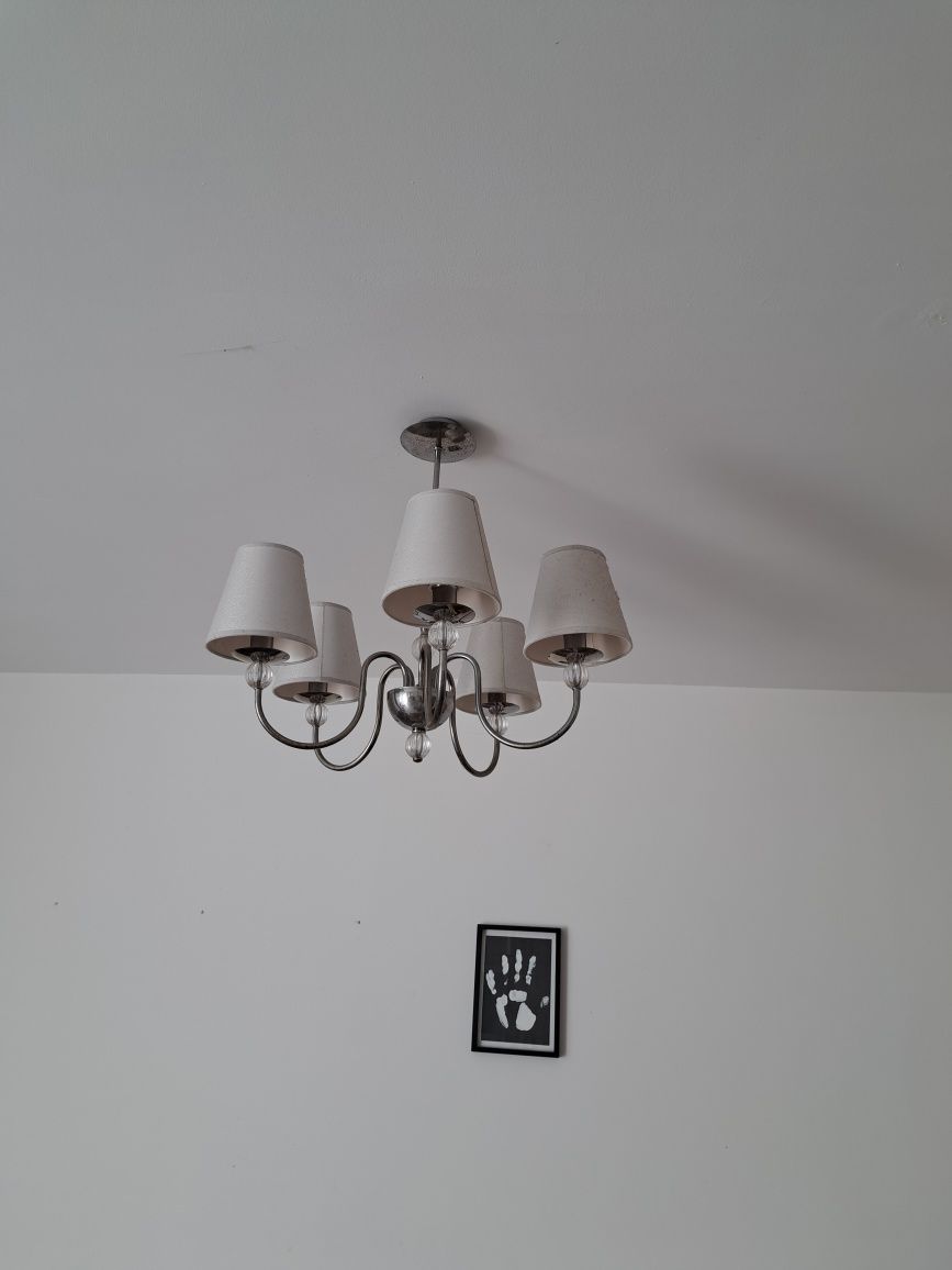 Żyrandol lampa salonowa styl glamour