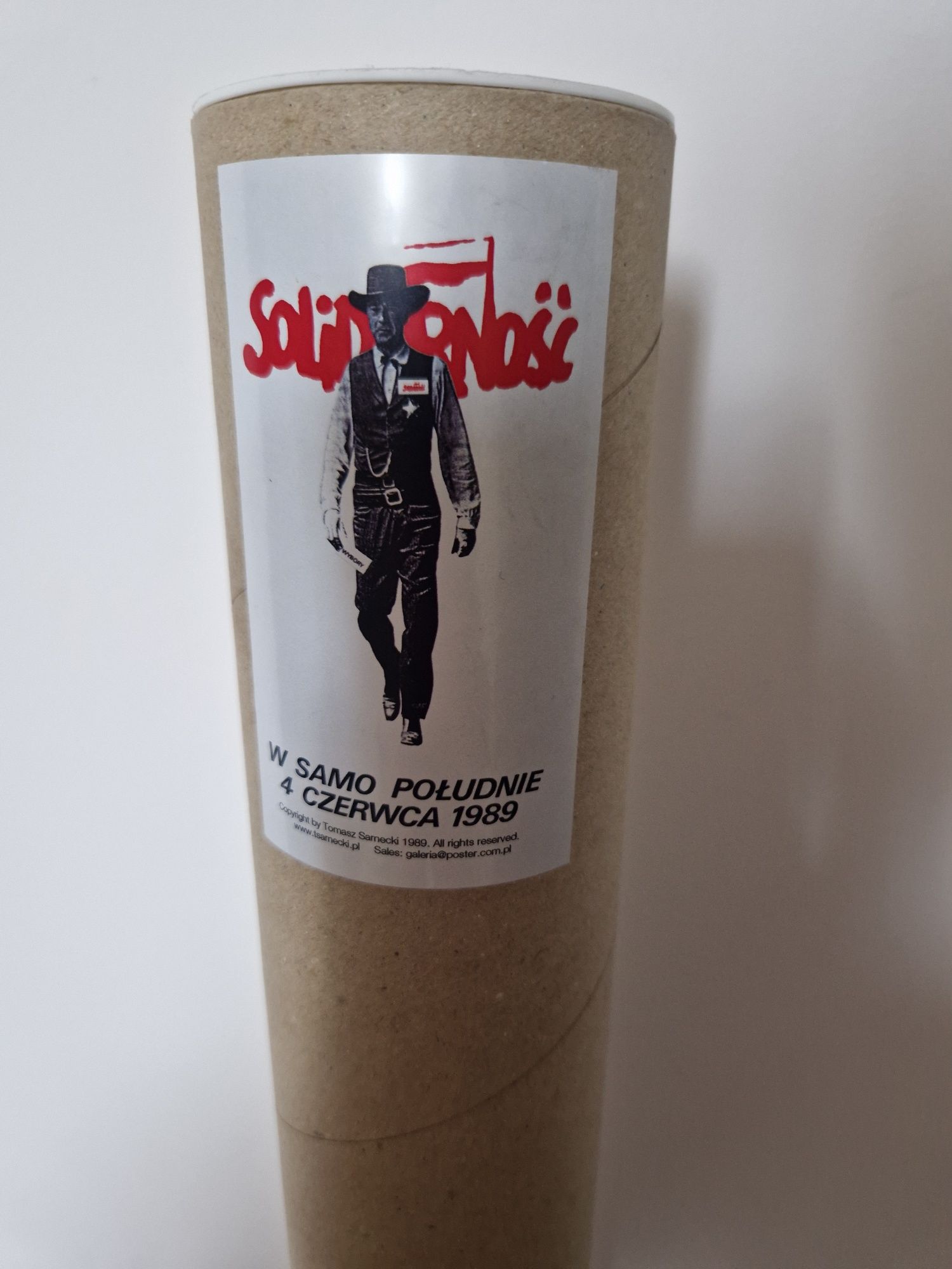 Plakat Solidarność Tomasz Sarnecki