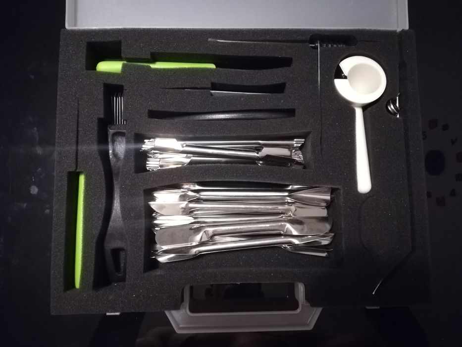 Kit/Mala 30 peças para escultura de frutas e legumes