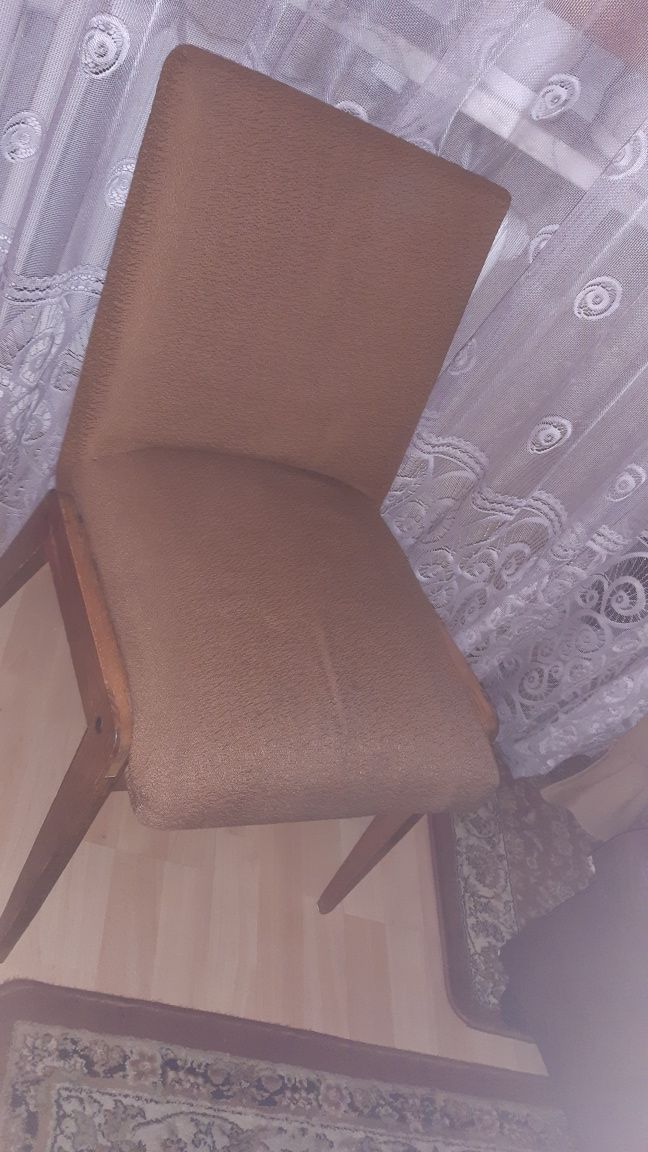 Krzesła AGA z czasów PRL lata 70 ANTYKI
