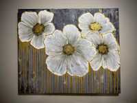 Obraz 60x50 kwiaty