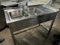 Escaparate em inox Pio Duplo com 1.20mt