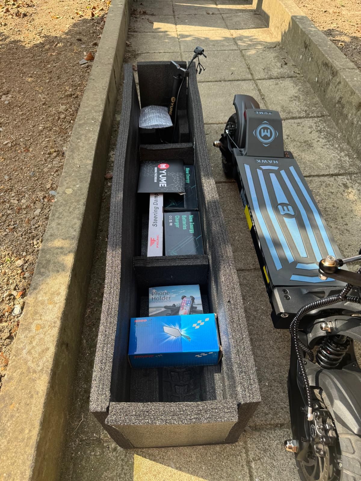 Trotinete Yume Hawk 70kms/h