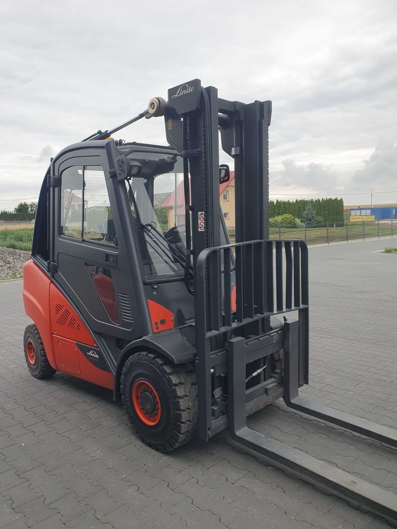 Wózek widlak LINDE H35D 3.5T 19r Diesel Kabina Ogrzewanie H30 H40 H45
