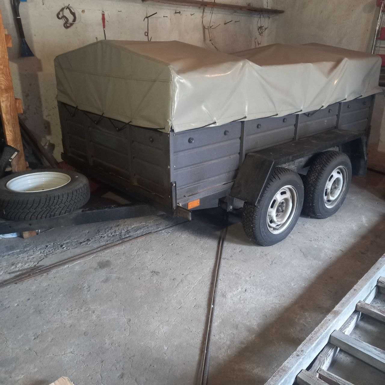 Причіп автомобільний двохосний ПГМФ 8304-02