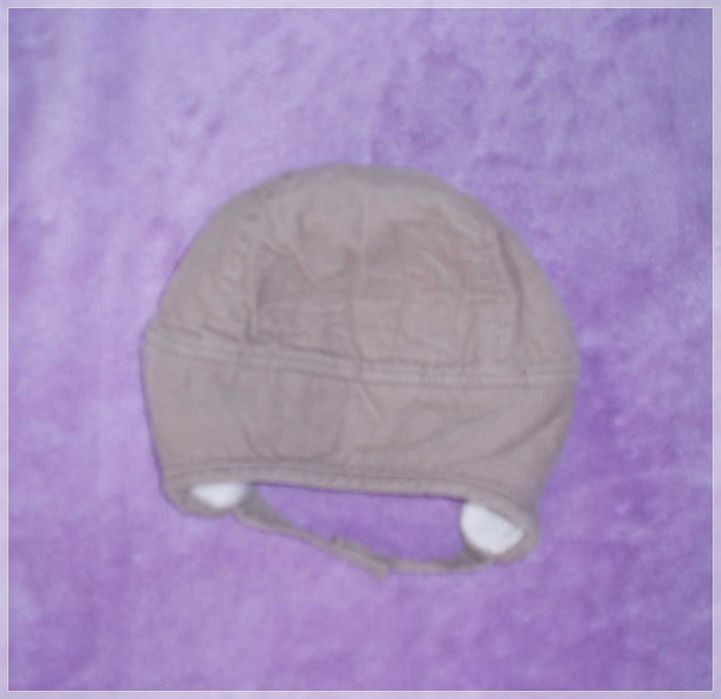 Czapka na zimę dla chłopca 3-6 m.