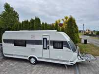Hobby 560 WFU PRESTIGE  Nowa, nieużywana, mocno doposażona.