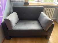 Oddam za darmo. Jednoosobowa, rozkładana sofa.