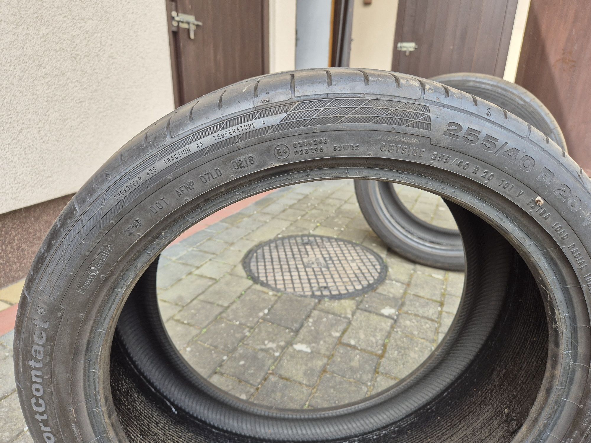 Continental ContiSportContact 5 255/40/r20