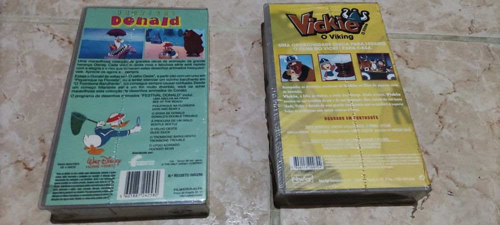 VHS Festival Donald e Vickie o viking Filme