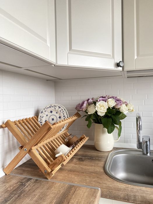 Деревянная сушка для посуды, материал сосна