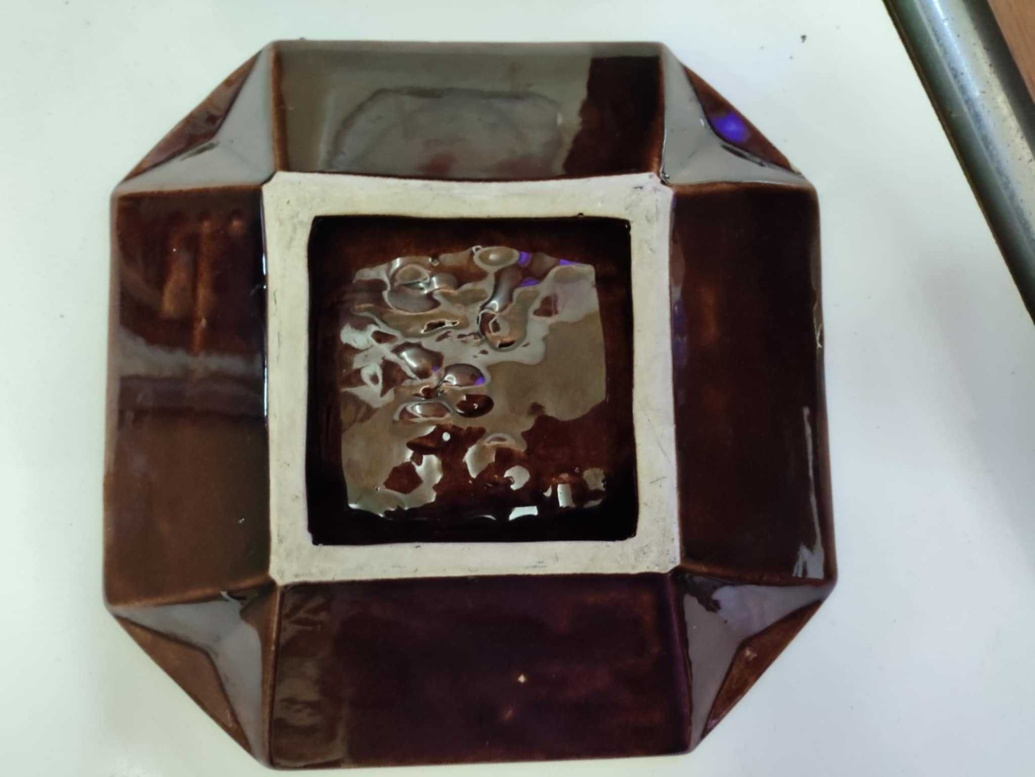 Lindo Cinzeiro vintage antigo ceramica Arte deco