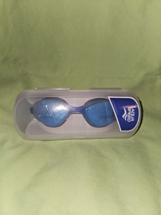 Okulary pływackie Aqua Speed Zen Mirror 17 - czarno-niebieskie