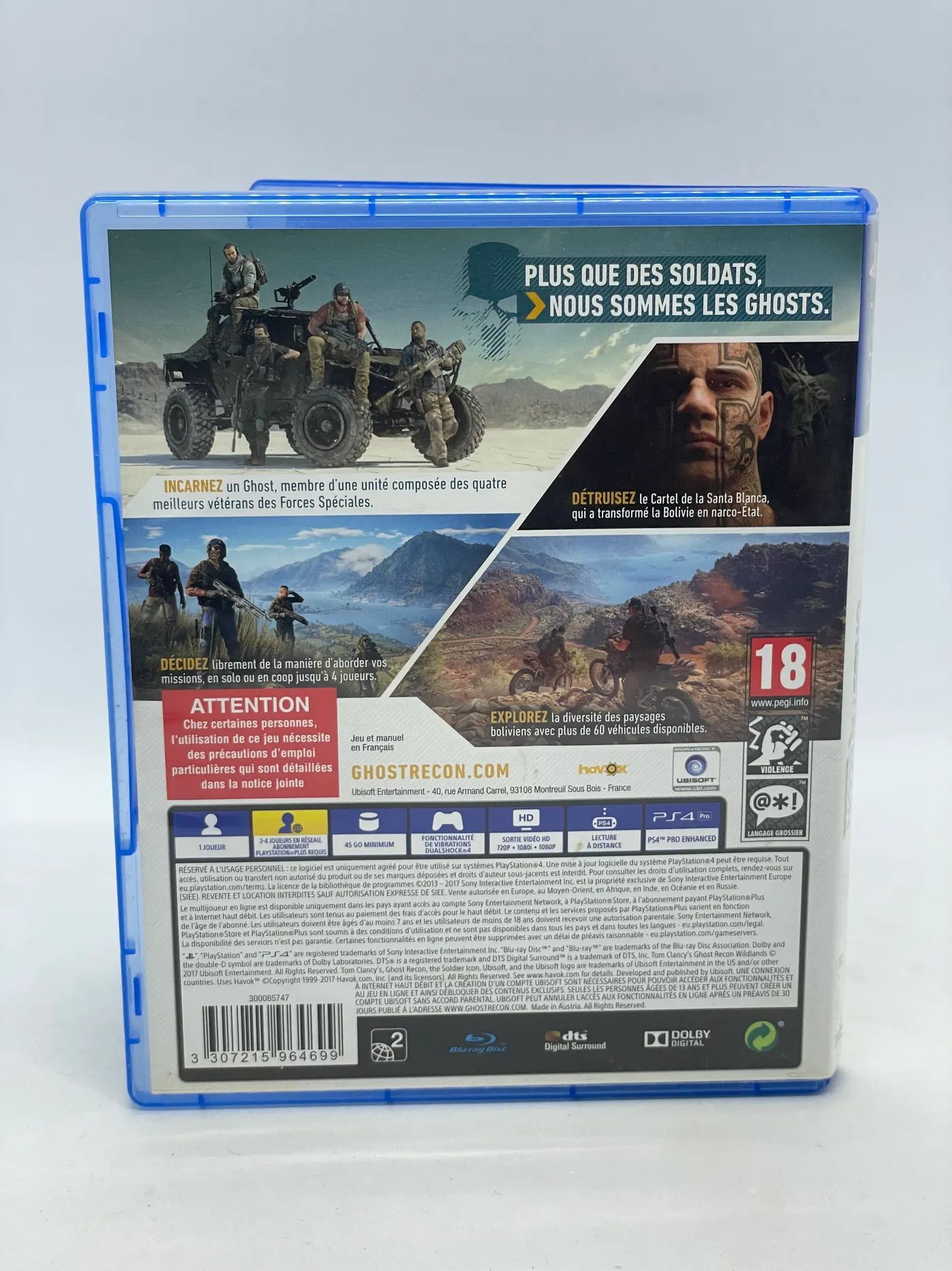 Tom Clancy's Ghost Recon Wildlands PS4