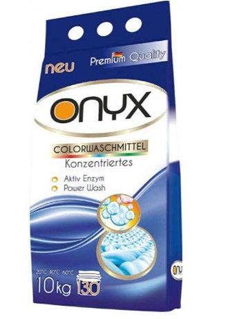 Порошок для прання ONYX color, 10 кг (130 прань)