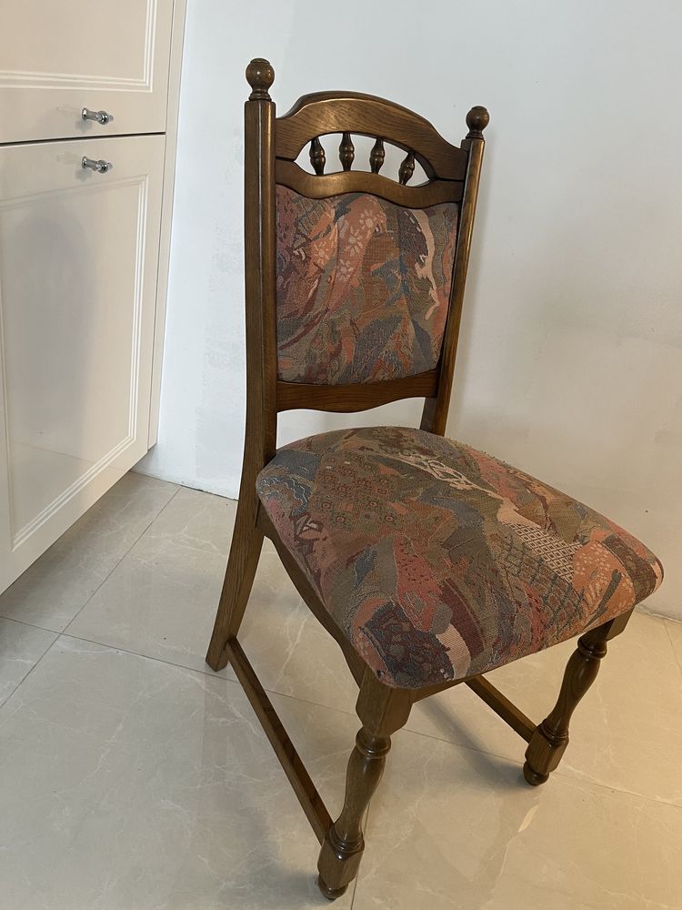 Krzesla debowe retro klasyczne