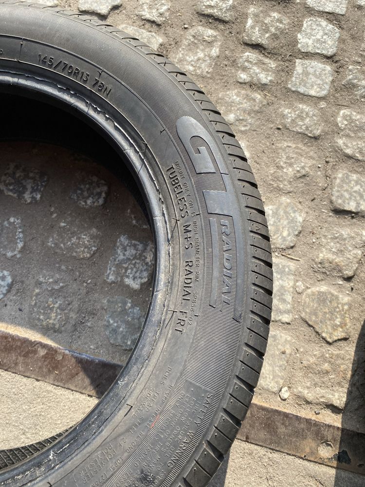 2 Opony do przyczepki 145/70R13 78N M+S KargoMax ST4000 GT Radial