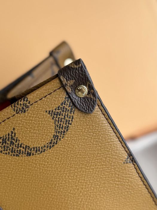 Сумка жіноча шопер тоут Louis Vuitton OnTheGo Monogram луи витон шкіра