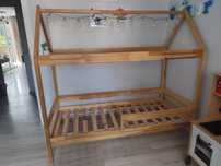 Łóżko dziecięce DOMEK pojedyncze 180x80