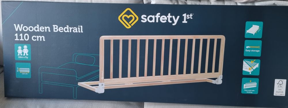 Proteção cama bebé