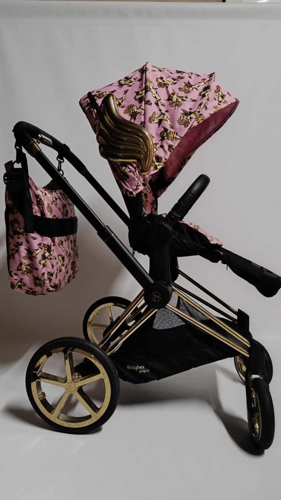Cybex priam 2.0 cherubs pink wózek spacerowy