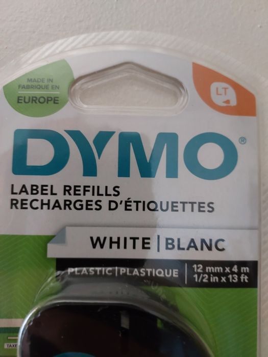 Rolo DYMO plástico branco