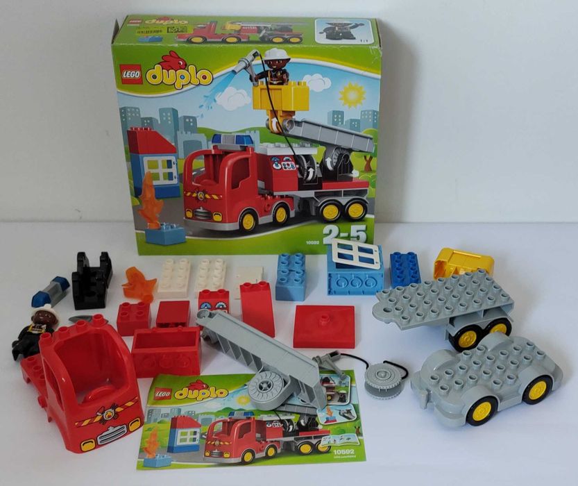 LEGO Duplo 10592 wóz strażacki straż pożarna
