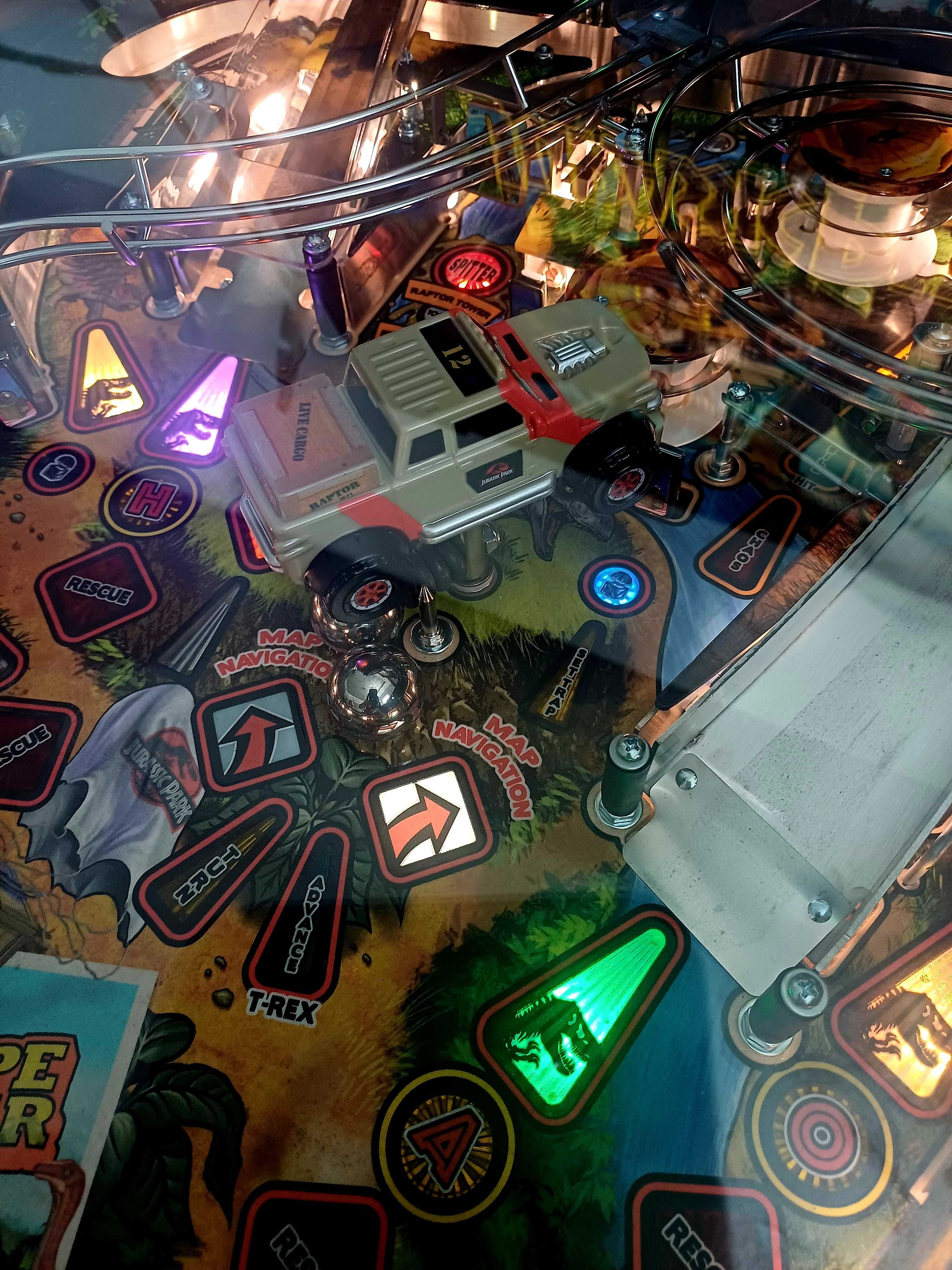 Flipper Fliper Pinball Jurassic Park Pro Jak Nowy