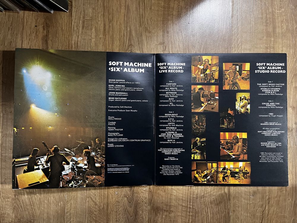 Płyty winylowe Soft Machine SIX, 2 x LP gatefold 1 Press.