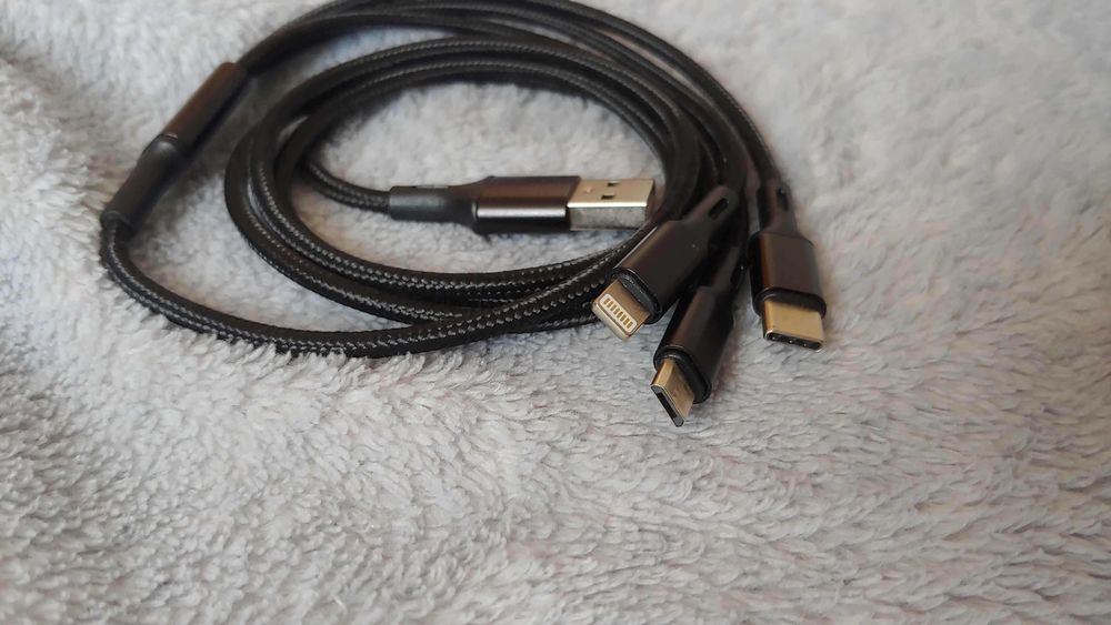 Зарядный кабель универсал Apple Android type-c Micro usb планшет новый